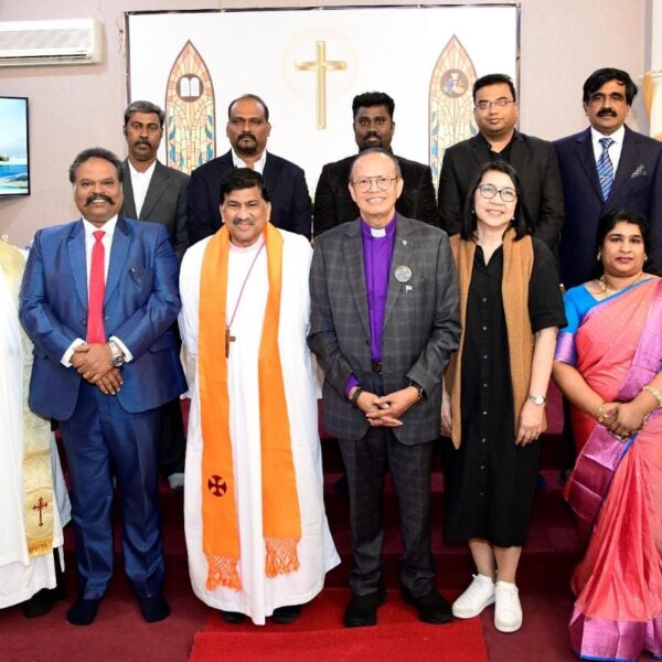 with Moderator In-Charge,Church of South India – SYNOD